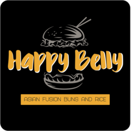 Happy Belly Food Truck Logo